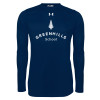Thumbnail image for  Under Armour Navy Long Sleeve Tech Tee