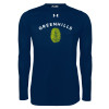Thumbnail image for  Under Armour Navy Long Sleeve Tech Tee