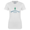 Thumbnail image for  Next Level Womens White Boyfriend Tee