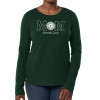 Thumbnail image for  Fall Rush Ladies Dark Green Long Sleeve Tee