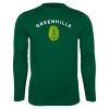 Thumbnail image for  Dark Green Performance Long Sleeve Shirt