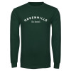 Thumbnail image for  Dark Green Long Sleeve T Shirt