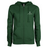 Thumbnail image for  ENZA Womens Dark Green Fleece Full Zip Hoodie