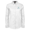 Thumbnail image for  Womens White Twill Button Down Long Sleeve