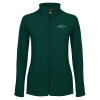 Thumbnail image for  Womens Dark Green Fleece Full Zip Jacket