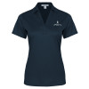 Thumbnail image for  Womens Navy Performance Fine Jacquard Polo