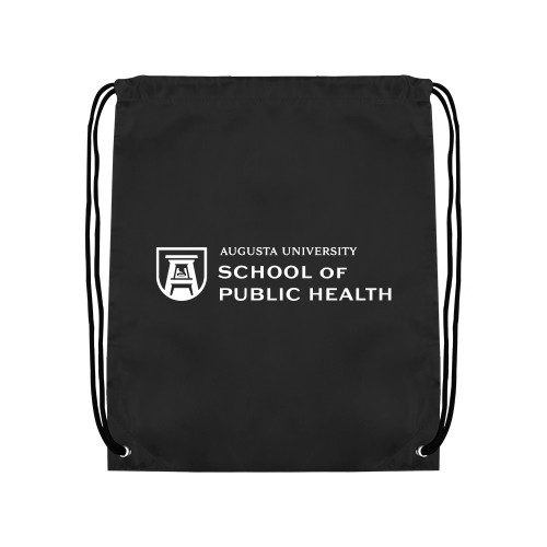 Black Drawstring Backpack - School of Public Health