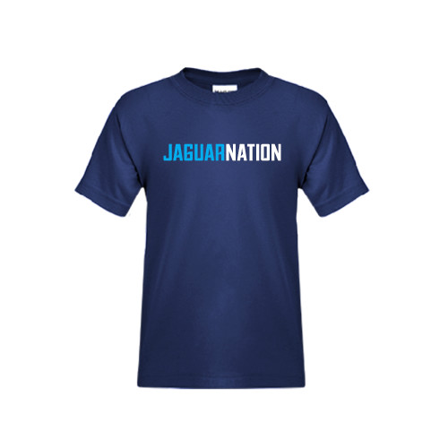  Youth Navy T Shirt - Jaguar Nation