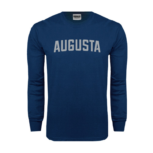  Navy Long Sleeve T-Shirt - Augusta