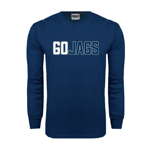  Navy Long Sleeve T-Shirt - Go Jags