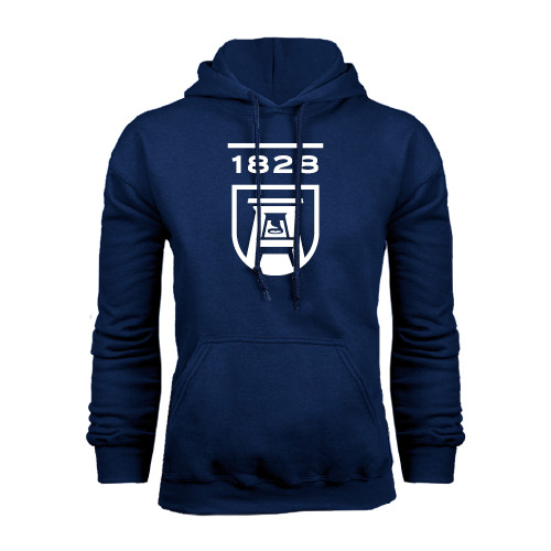  Navy Fleece Hoodie - University Mark 1828