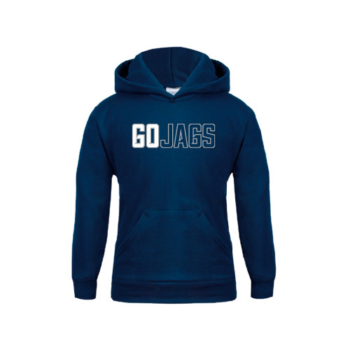  Youth Navy Fleece Hoodie - Go Jags