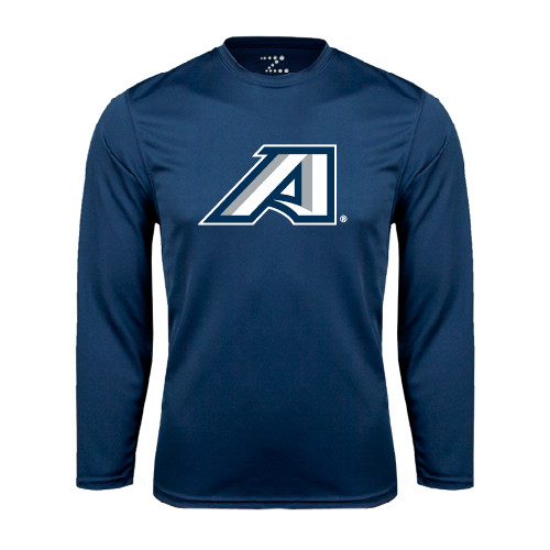  Navy Performance Long Sleeve Shirt - Victory A