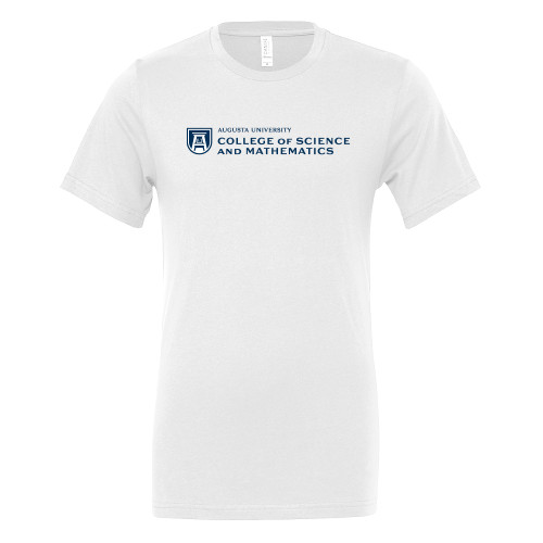  Bella + Canvas White Jersey Cotton T Shirt - College of Science and Mathematics