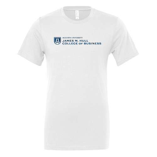  Bella + Canvas White Jersey Cotton T Shirt - James M Hull College of Business