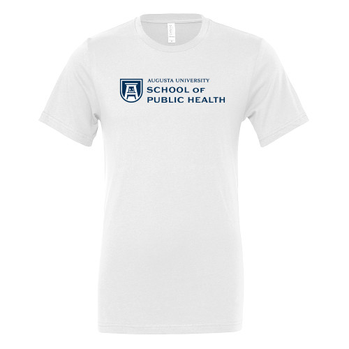  Bella + Canvas White Jersey Cotton T Shirt - School of Public Health