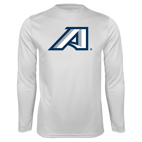  White Performance Long Sleeve Shirt - Victory A
