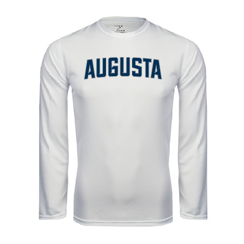 Main Image for  White Performance Long Sleeve Shirt