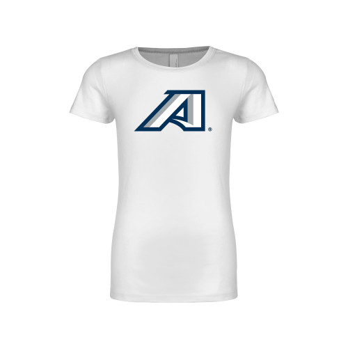 Next Level Girls White Fashion Fit T Shirt - Victory A