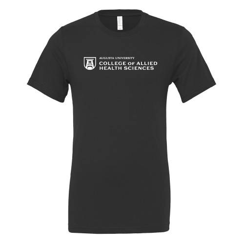 Bella + Canvas Black Jersey Cotton T Shirt - College of Allied Health Sciences