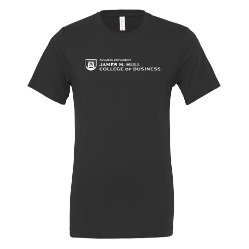  Bella + Canvas Black Jersey Cotton T Shirt - James M Hull College of Business