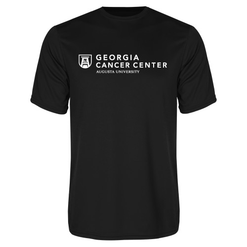  Black Performance Tee - Georgia Cancer Center