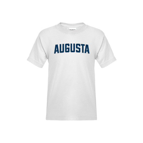  Youth White T Shirt - Augusta