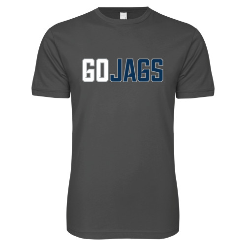  Next Level Charcoal SoftStyle T Shirt - Go Jags