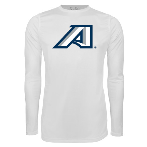  Under Armour White Long Sleeve Tech Tee - Victory A