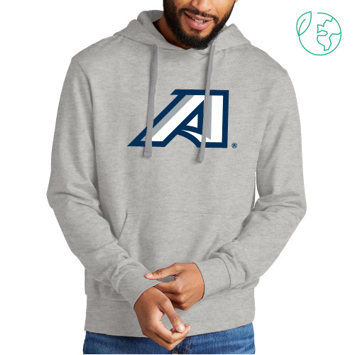  Allmade Light Grey Organic French Terry Pullover Hoodie - Victory A