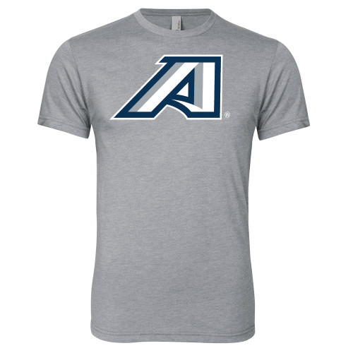  Next Level Heather Grey Triblend Tee - Victory A