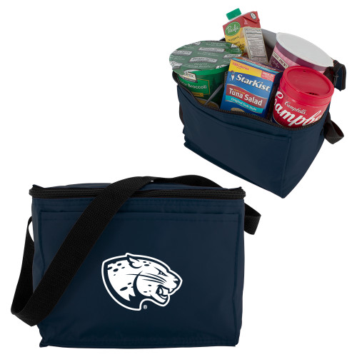  Six Pack Navy Cooler - Jaguar Head