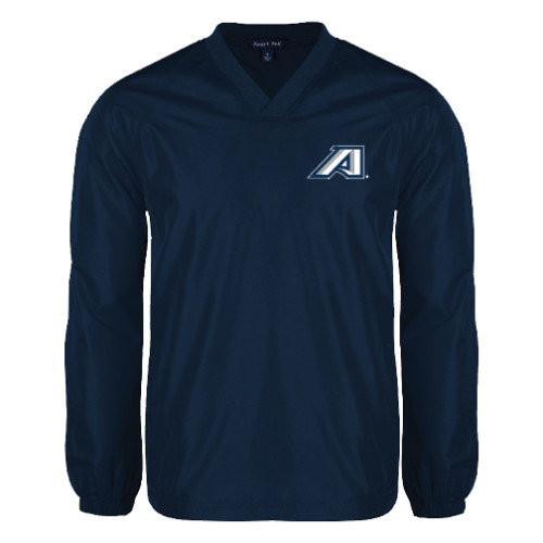  Navy V Neck Raglan Windshirt - Victory A