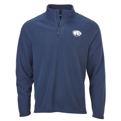  Boxercraft Indigo Sullivan 1/4 Zip - Jaguar Head
