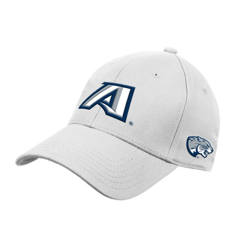  White Structured Adjustable Pro Style Hat - Victory A