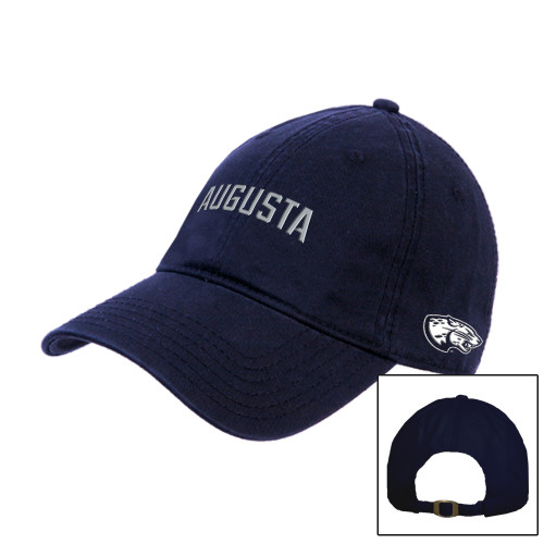 Navy Unstructured Adjustable Low Profile Hat - Augusta