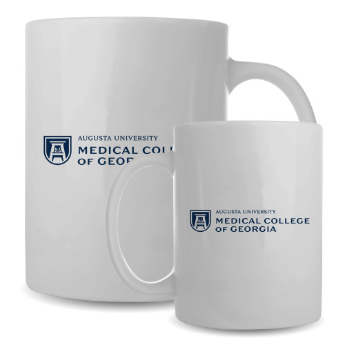 Full Color White Mug 15oz - Medical College of Georgia