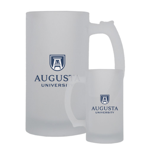  Full Color Decorative Frosted Glass Mug 16oz - University Mark