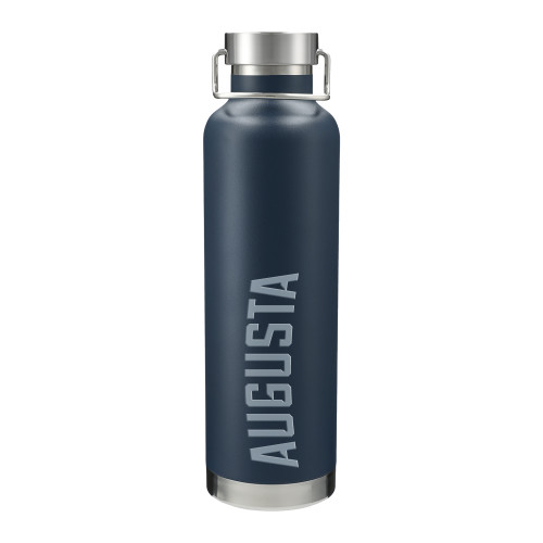  Thor Copper Vacuum Insulated Navy Bottle 32oz - Augusta Engraved