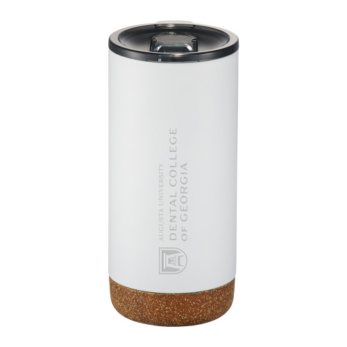  Valhalla Vacuum Insulated White Tumbler 16oz - Dental College of Georgia Engraved