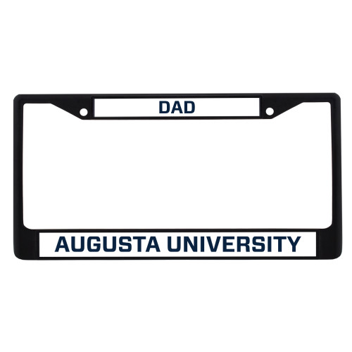  Dad Metal License Plate Frame in Black - Dad