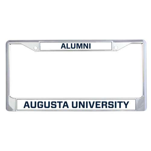  Alumni Metal License Plate Frame in Chrome - Alumni