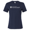 Thumbnail image for  Bella + Canvas Womens Navy Relaxed Cotton T Shirt