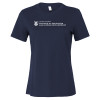 Thumbnail image for  Bella + Canvas Womens Navy Relaxed Cotton T Shirt