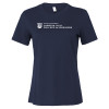 Thumbnail image for  Bella + Canvas Womens Navy Relaxed Cotton T Shirt