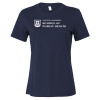 Thumbnail image for  Bella + Canvas Womens Navy Relaxed Cotton T Shirt