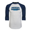 Thumbnail image for  White/Navy Raglan Baseball T Shirt