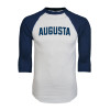 Thumbnail image for  White/Navy Raglan Baseball T Shirt