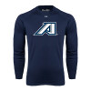 Thumbnail image for  Under Armour Navy Long Sleeve Tech Tee