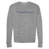 Thumbnail image for  Bella + Canvas Heather Grey Fleece Crew